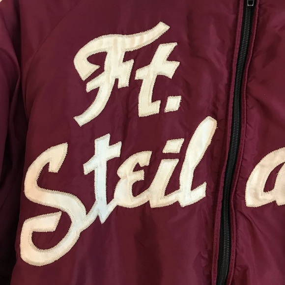 Vintage Ft Steilacoom Washington Trucker Jacket - Picture 3 of 8